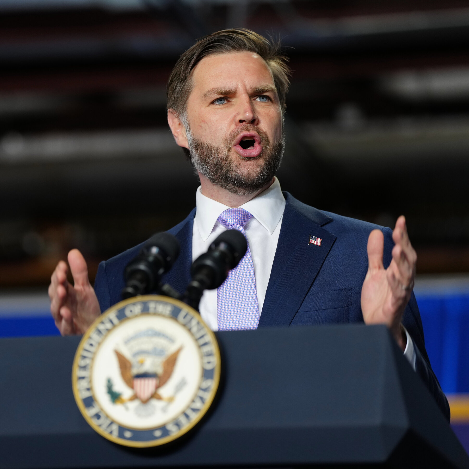 Vice President Discusses Iran Cease-fire and Presidential Ambitions